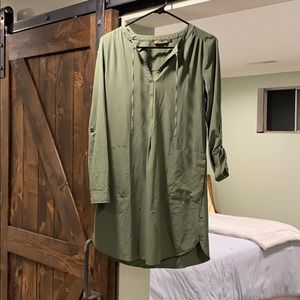 Prana mid thigh length dress. XS green